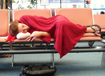 сън на летището